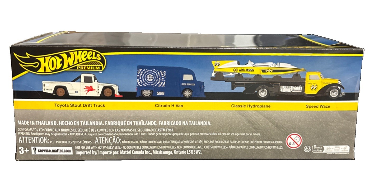 Hot Wheels 2024 MOONEYES Motorhead Madness Toyota Stout Drift Truck Diorama