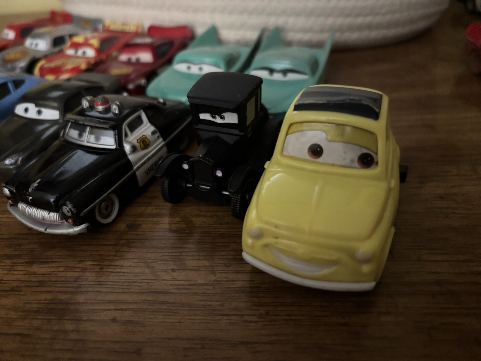 Lot of 12 Disney/Pixar Cars Movie Toy Vehicles Die-Cast and Plastic