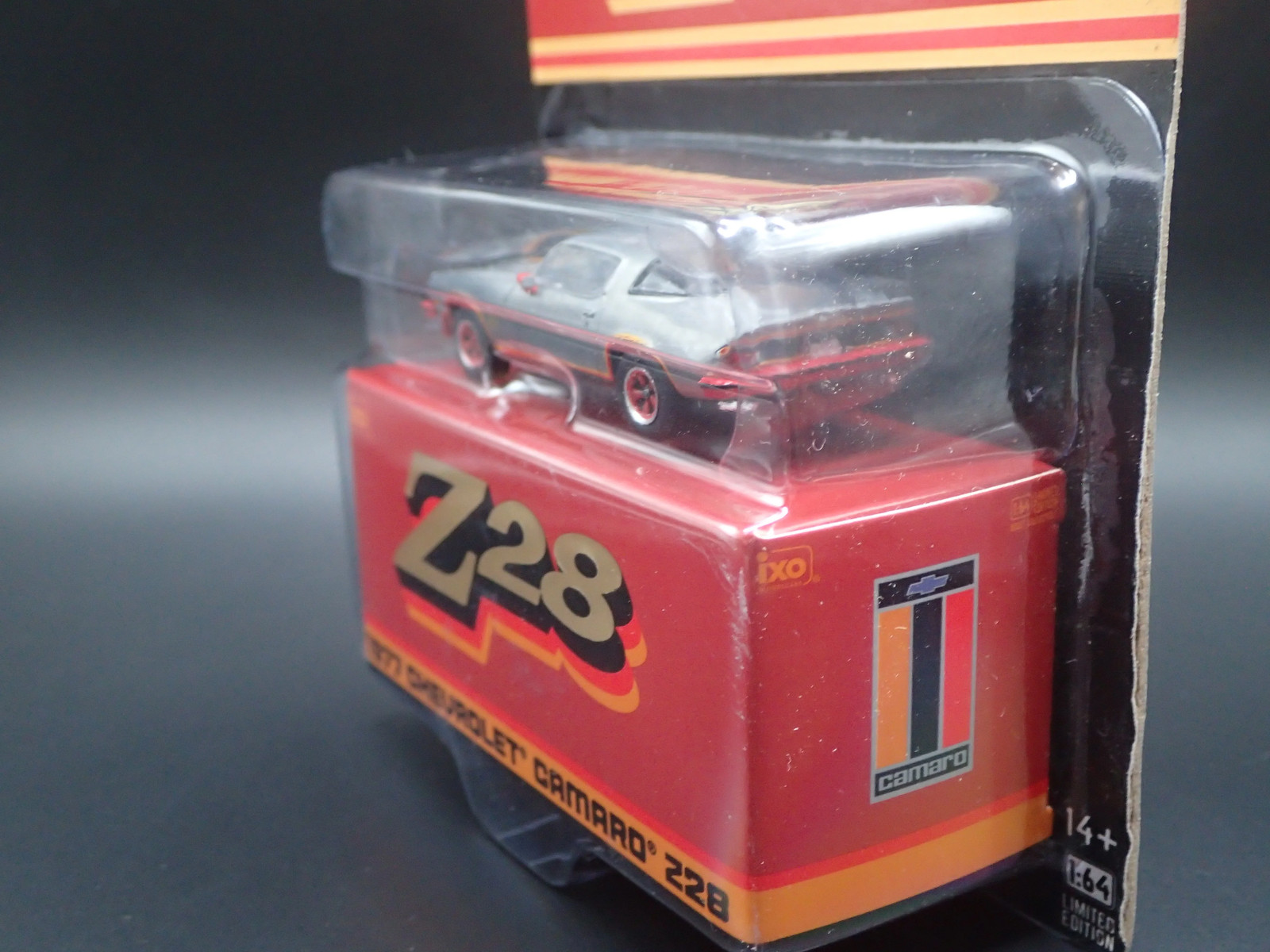2026 IXO 1977 CHEVROLET CAMARO Z28 RAW CHASE 1:64 DIECAST MODEL CAR