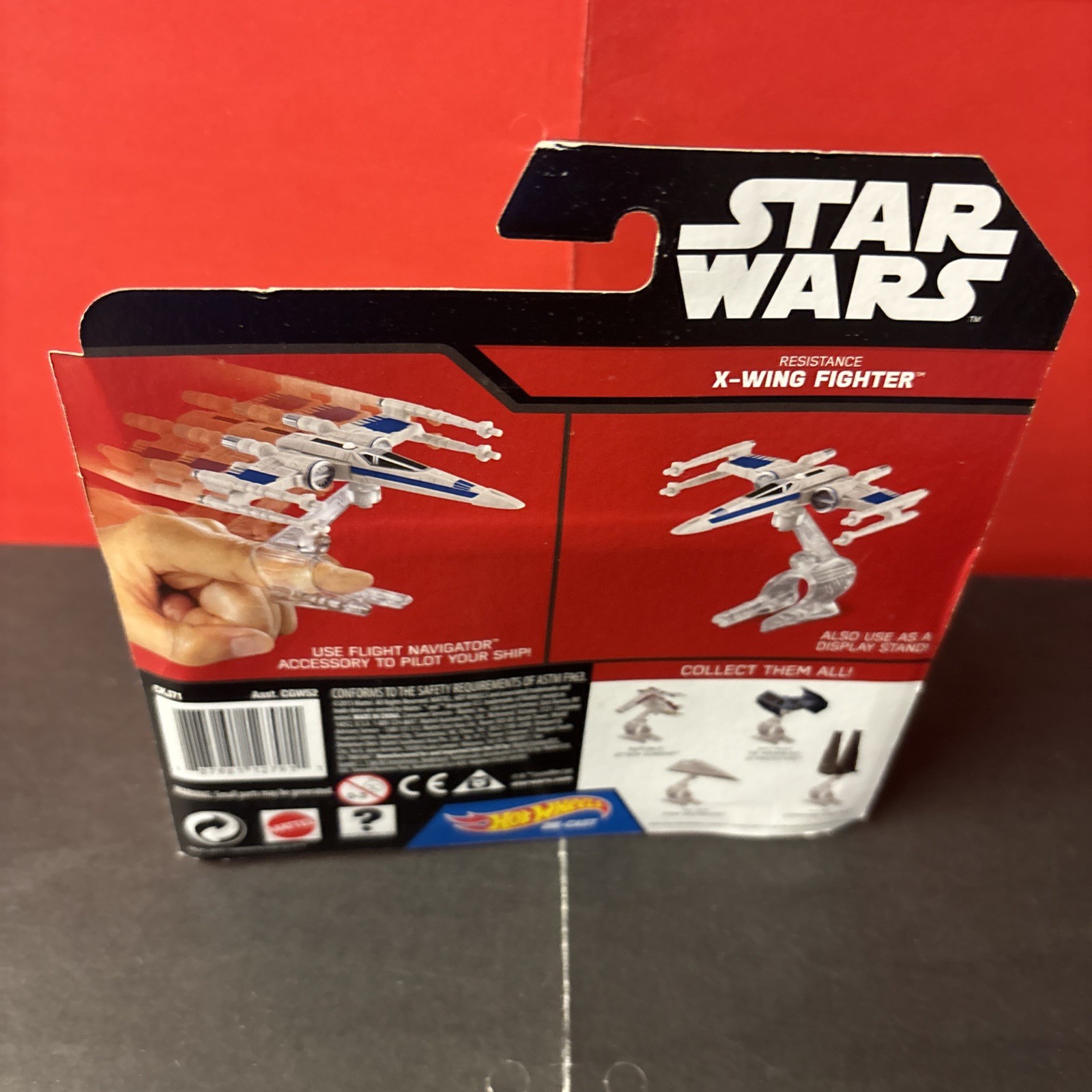 2015 Hot Wheels Star Wars Starships Resistance X-Wing Fighter The Force Awakens