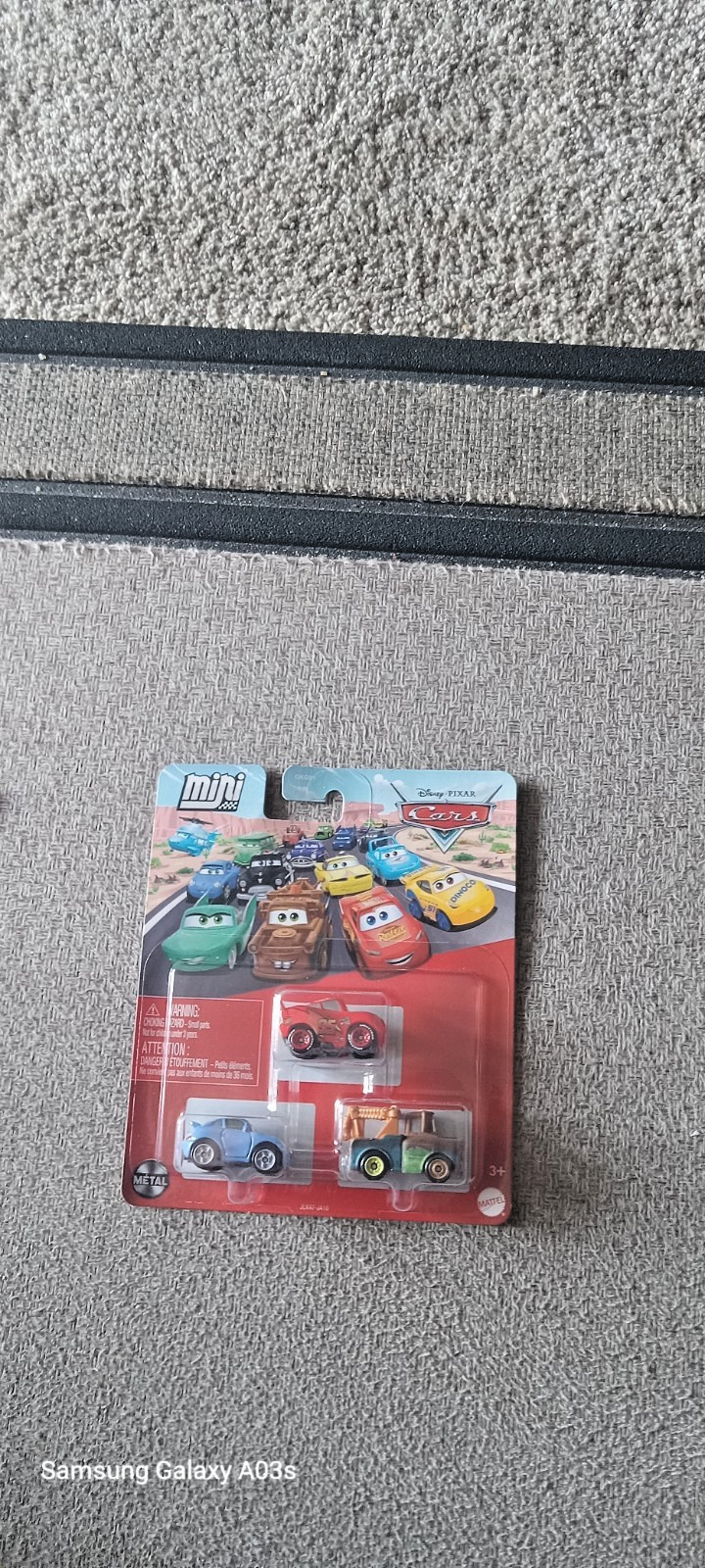 Lot Of 3: Mattel Disney Pixar Cars Mini Racers Mini Diecast Cars 3-Pack