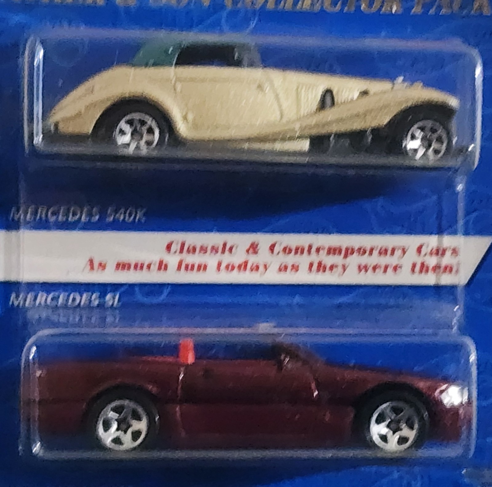 SALE, Hot Wheels, Mercedes SL & Mercedes-540K, AVOn Collector Pack