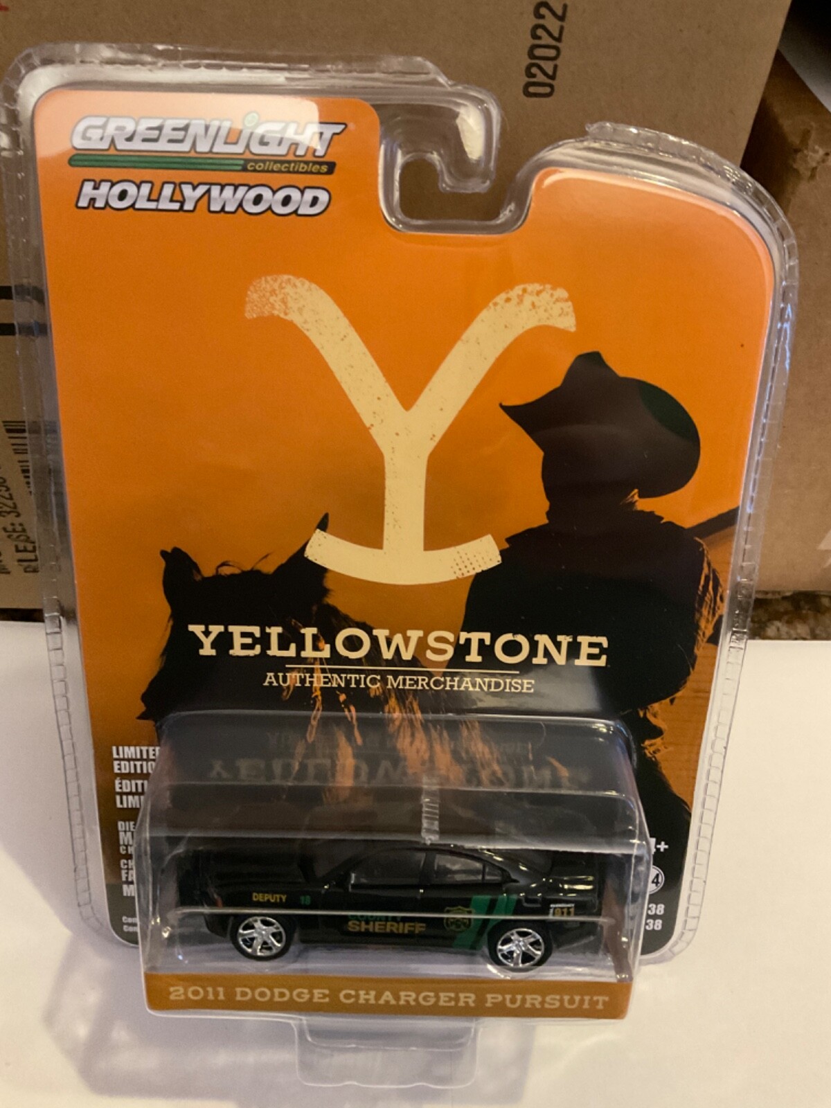 Greenlight HOLLYWOOD Yellowstone 2011 Dodge Charger Pursuit Sheriff car