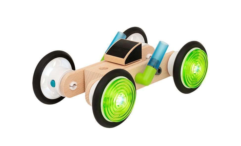 34593 Builder Light Set | Wooden Toy Train Set for Kids Age 3 and Up