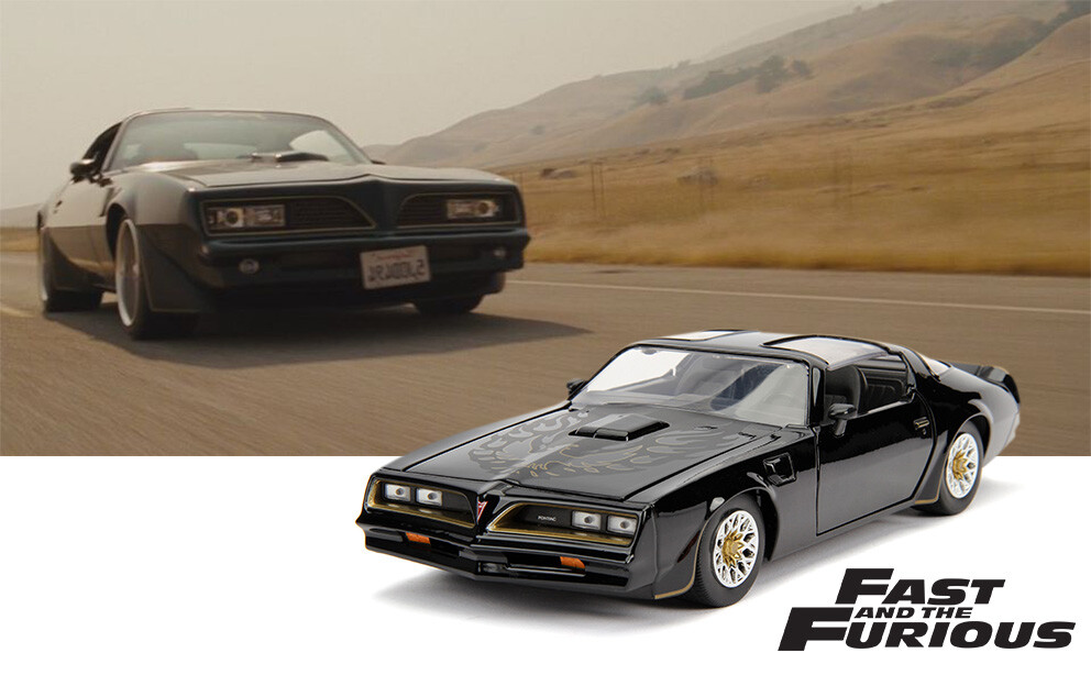 Fast And Furious Tego’s Pontiac Firebird T-Top JADA Diecast Toy Car 5″ 1:32