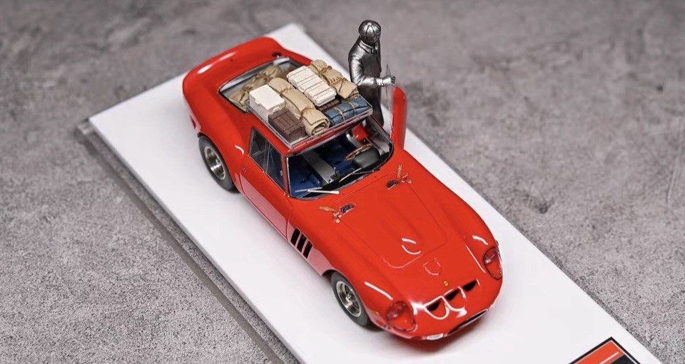 1/43 Factory Built Scm Ferrari 250 Gto Rosso Corsa Red eidolon make up – NO USA