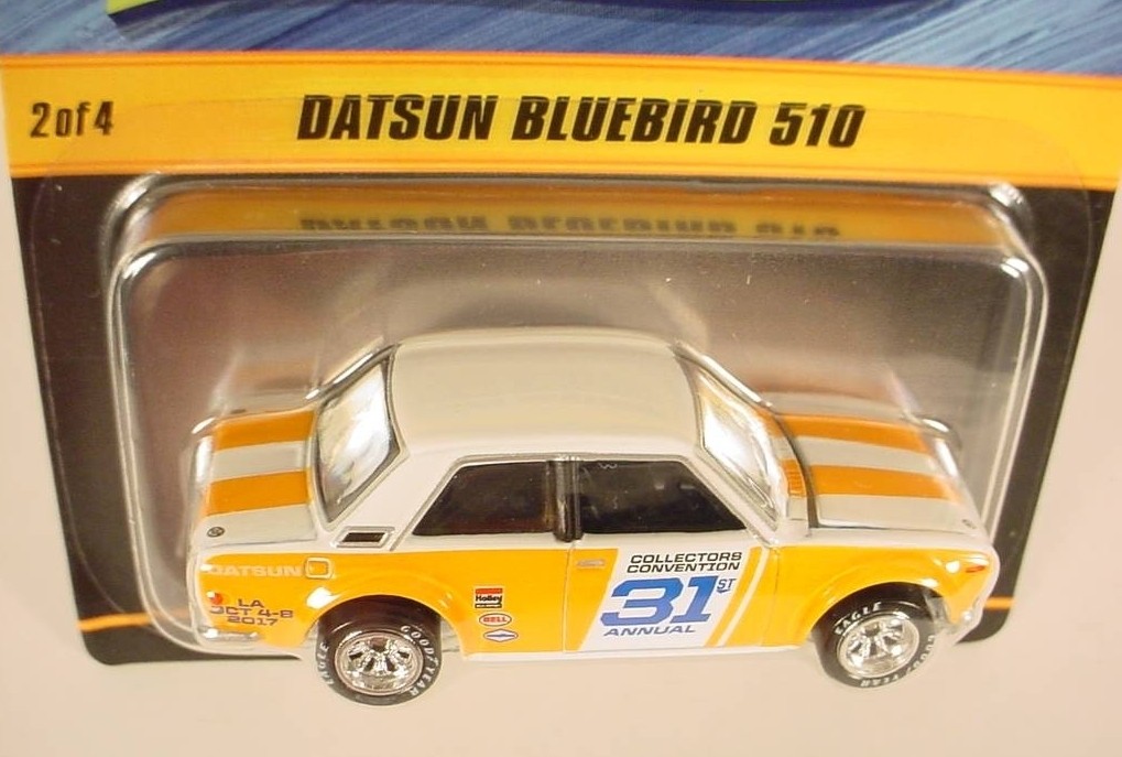 Hot Wheels 31st Collectors Convention Datsun Bluebird 510 # 0047/3000