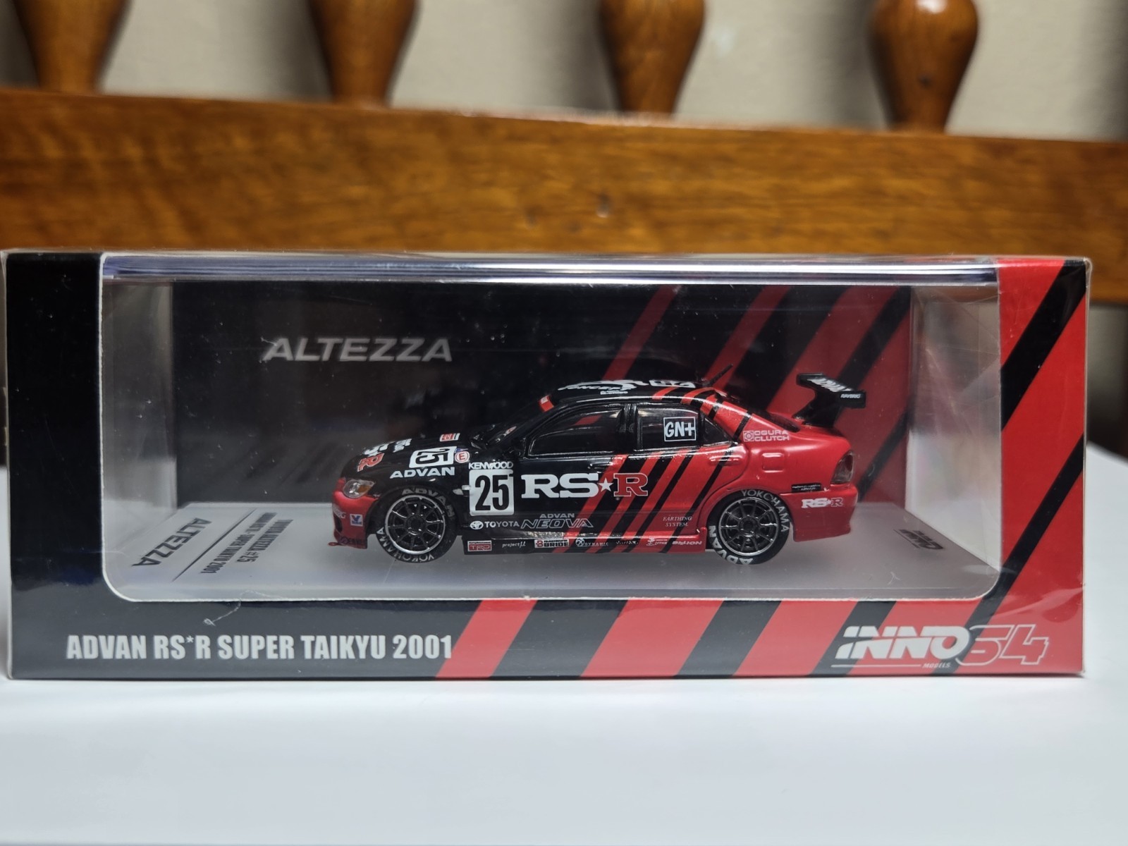 INNO64 1/64 TOYOTA ALTEZZA #25 Advan RS’R – Super Taikyu 2001 Rare