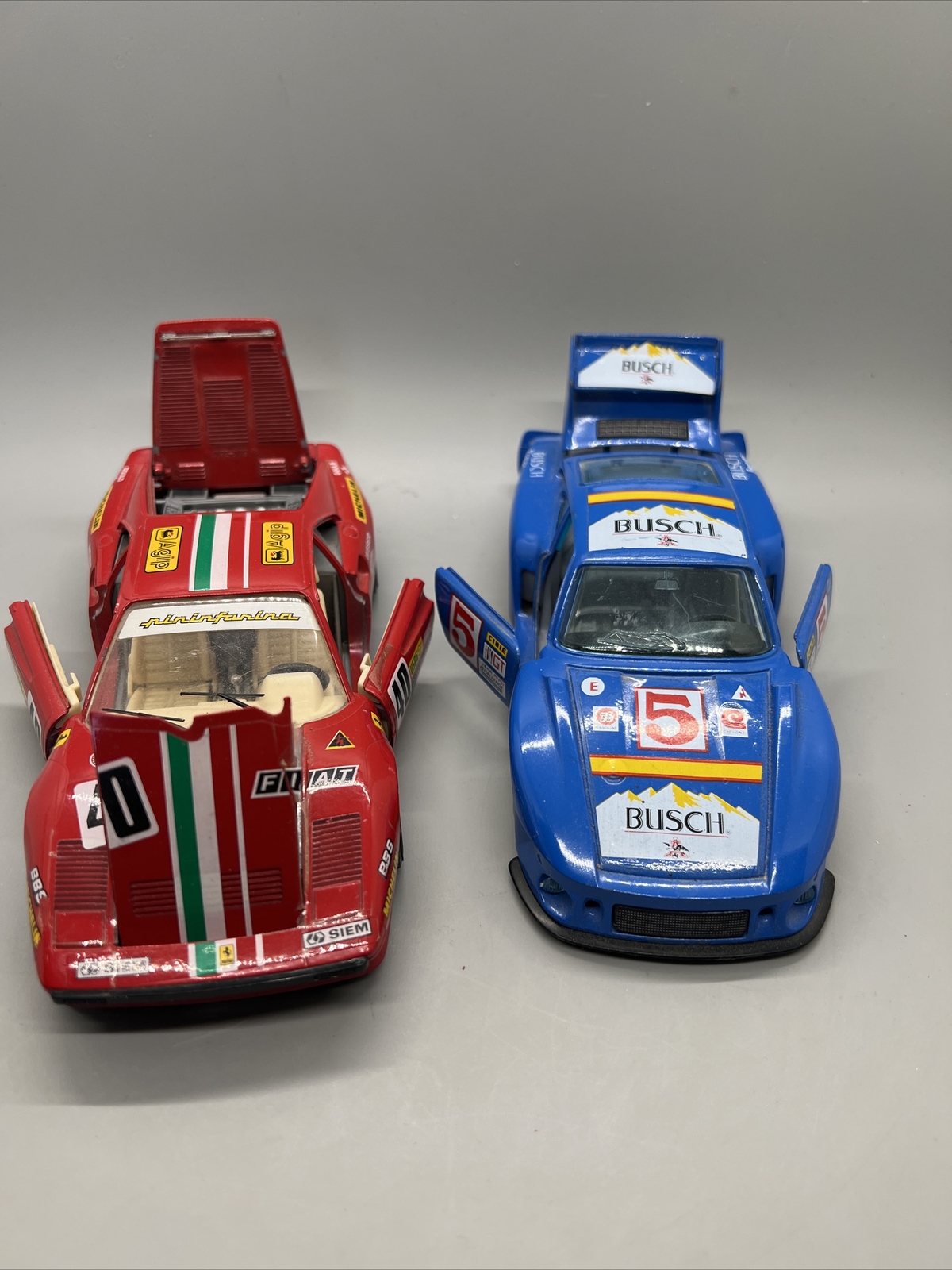 Ferrari GTO Rally Burago porsche car 1984 40 Rosso Corsa Red 1:24 7” 935 tt