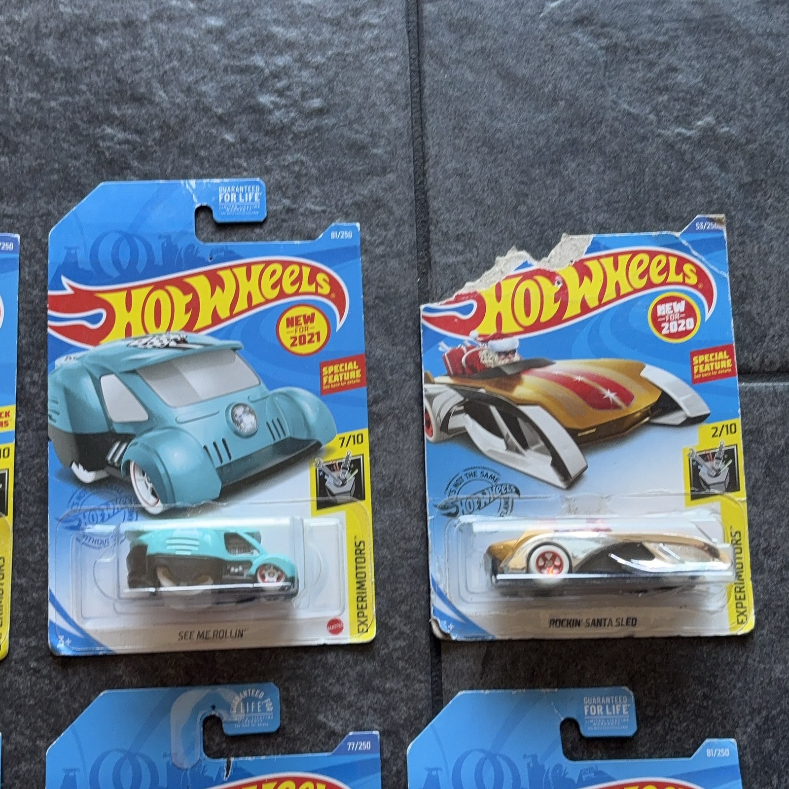 Hot Wheels Experimotors Die-cast Toy Cars 1:64 Scale Multi-Color Metal Lot 17