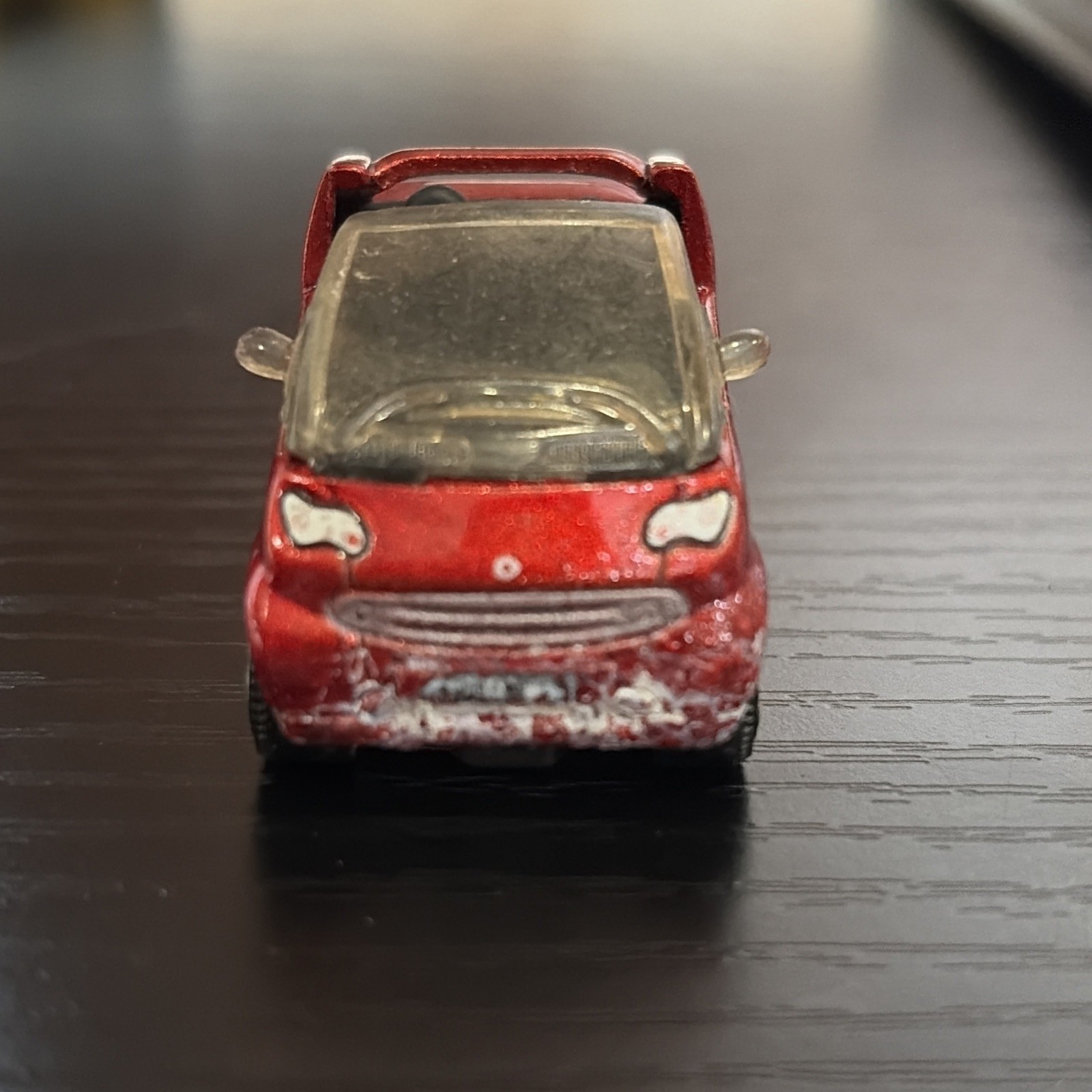 1998-2007 Smart Fortwo Coupe 1/64 Scale Diecast Diorama Model Front End Damage