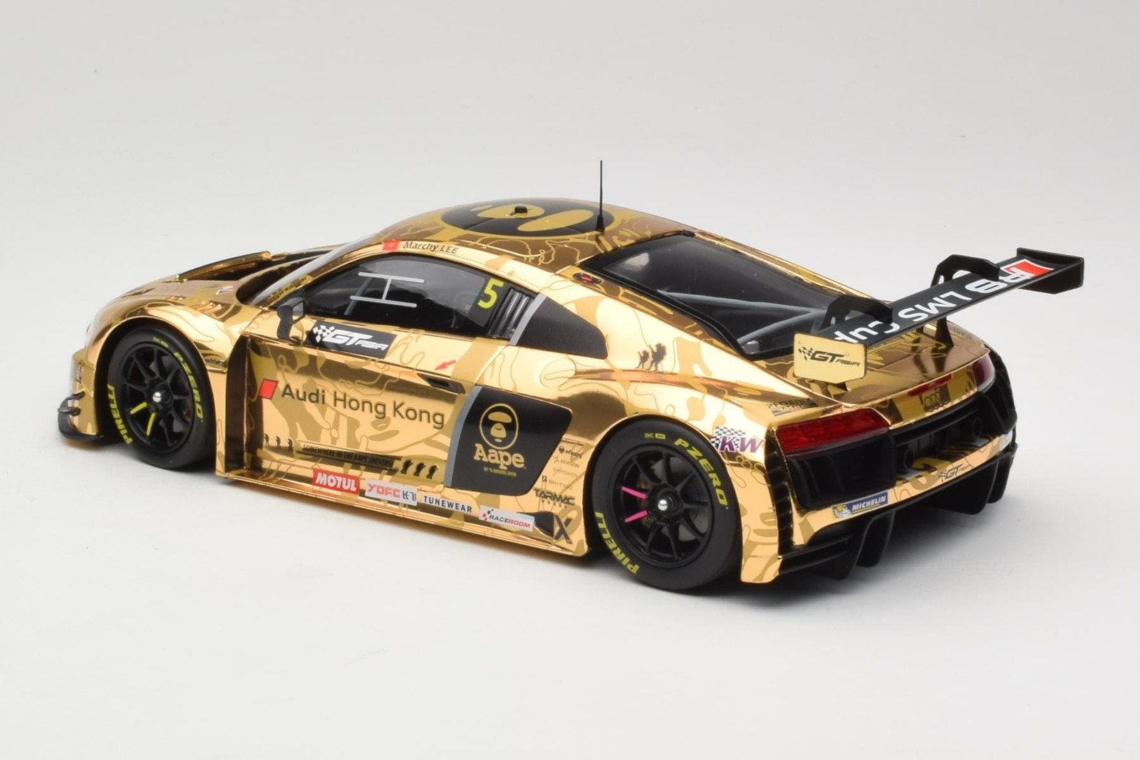 Audi R8 LMS #5 AAPE M. Lee/Thong GT Asia 2016 1:18 Minichamps | 155161195