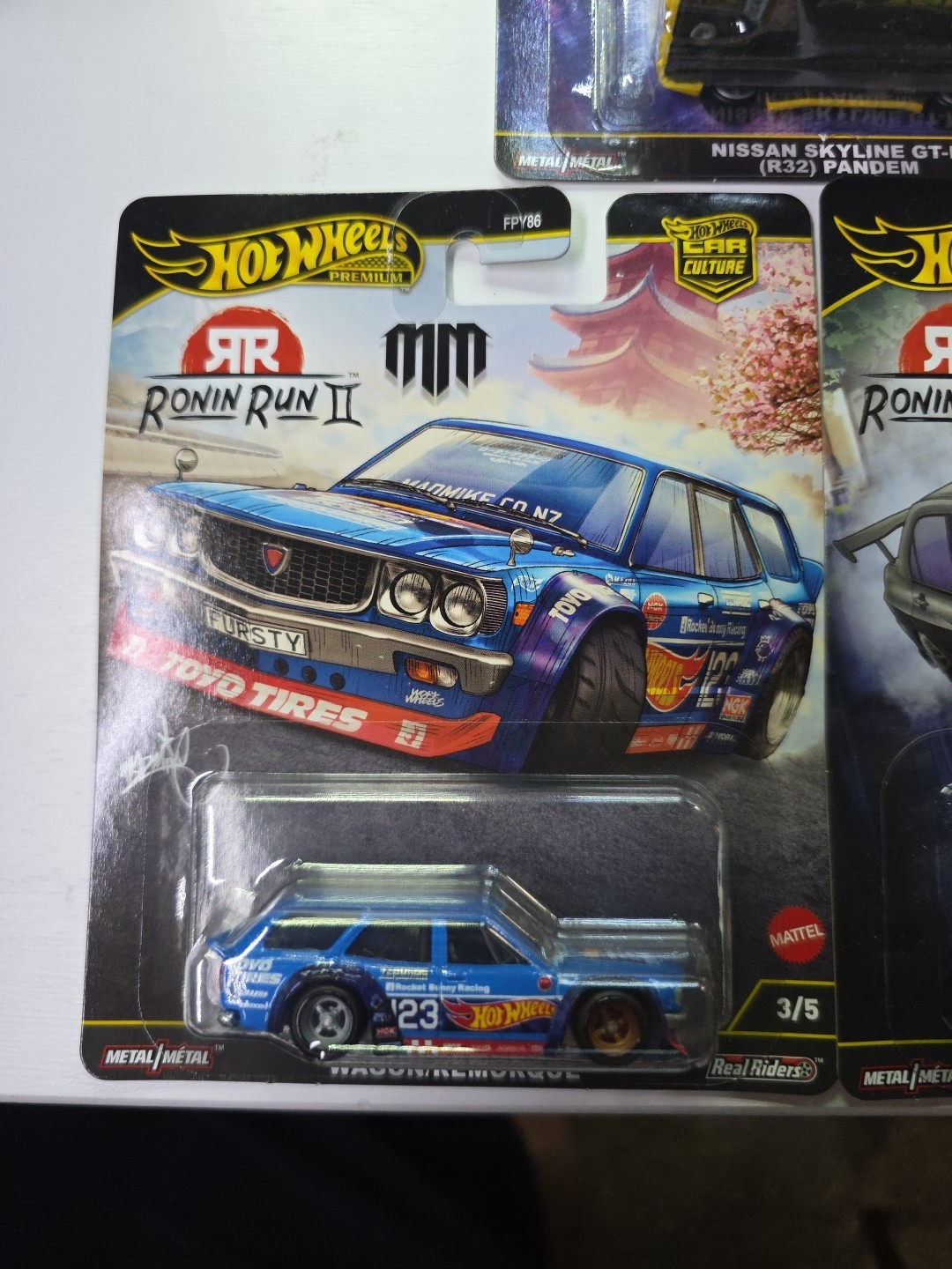 2025 Hot Wheels – Ronin Run 2 II – Car Culture Premium Set of 5