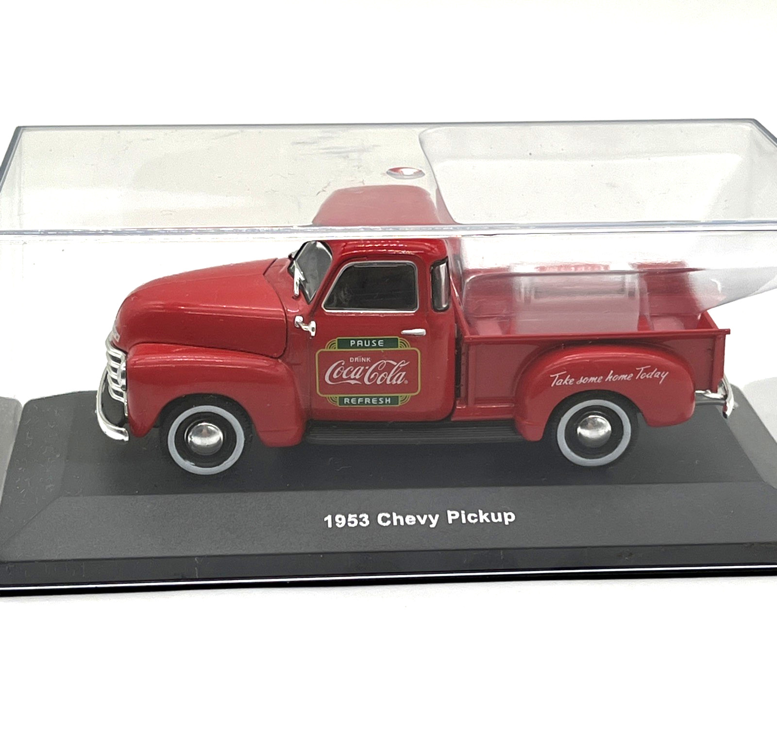 1953 Chevy Pickup Coca-Cola 1:43 Diecast w/ Metal Cooler