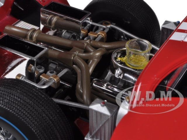 1966 FORD GT40 MKII #1 RED “24H LE MANS” 1/18 BY SHELBY COLLECTIBLES SC407
