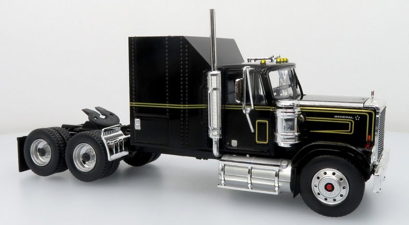 1980 GMC General Tractor w/ Trailer & 1982 Pontiac Firebird Trans Am: Knight Set