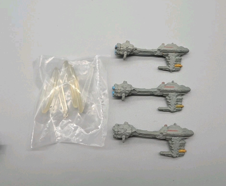 Star Wars Galoob Micro Machines Rebel Medical Frigate with stand