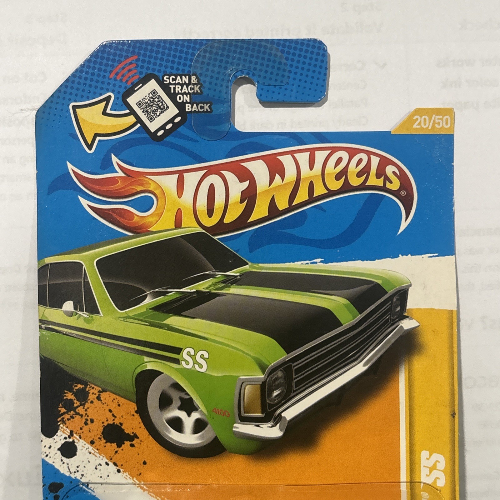 Hot Wheels 2012 New Models – Chevrolet SS (Green) #20