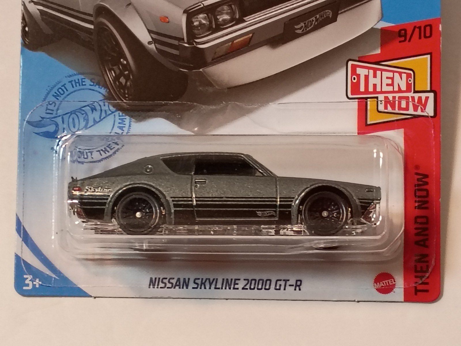 2021 Hot Wheels Then and Now #9/10 Nissan Skyline 2000 GT-R collector #180/250