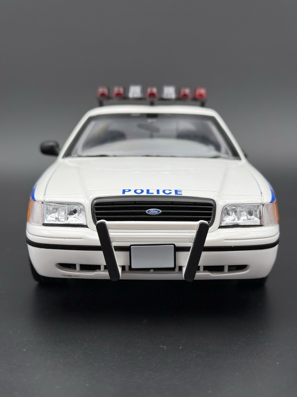 1/18 Scale NYPD Push Bumper New York Police Sheriff Highway Patrol Pushbar 1861