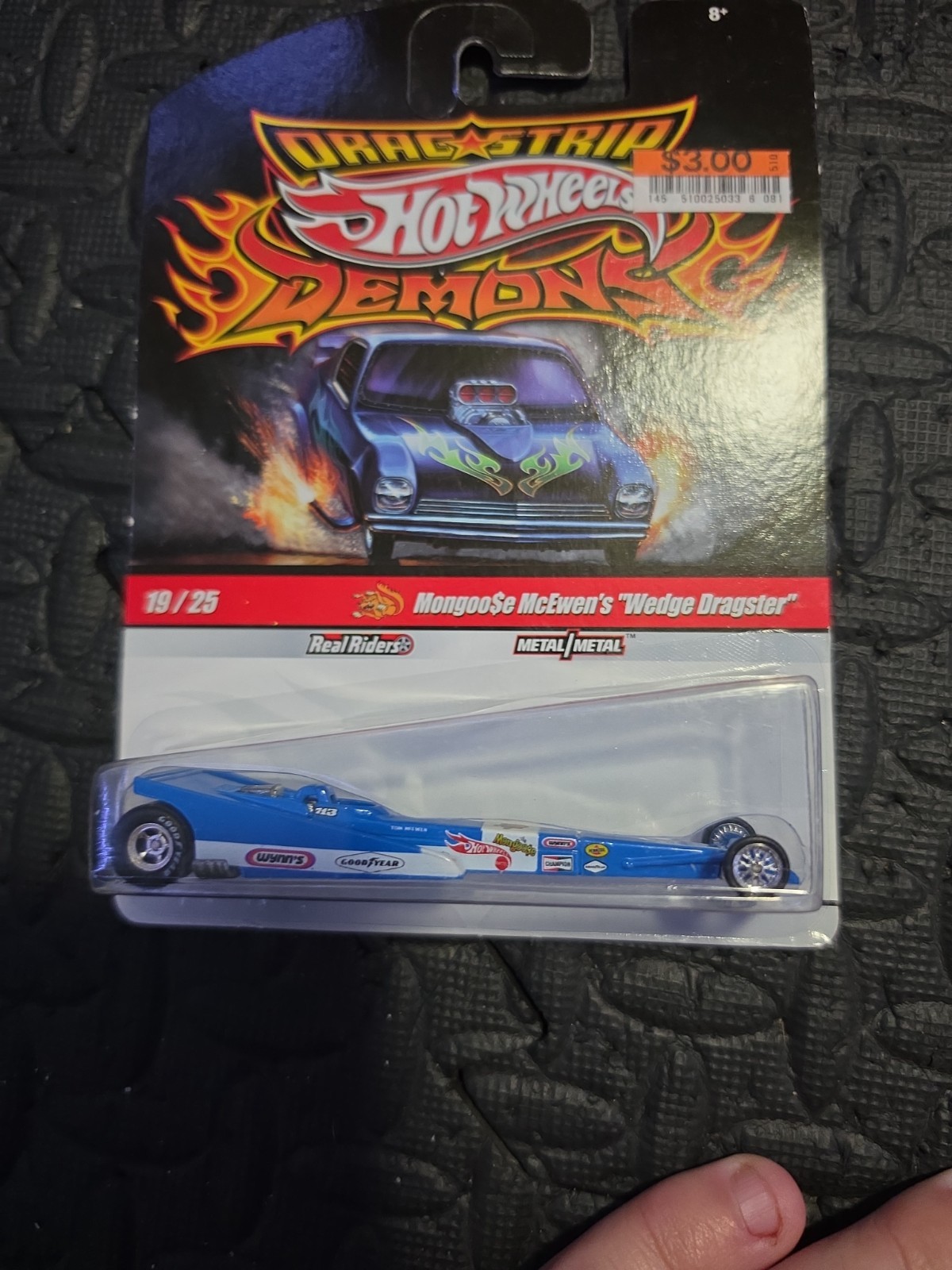 Hot Wheels Mongoose McEwen’s Wedge Dragster Drag Strip Demons F21