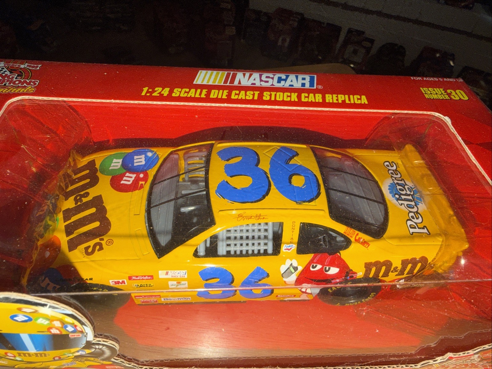 Diecast NASCAR Racing Champions 1:24 1999 36 M&M’s issue number 30