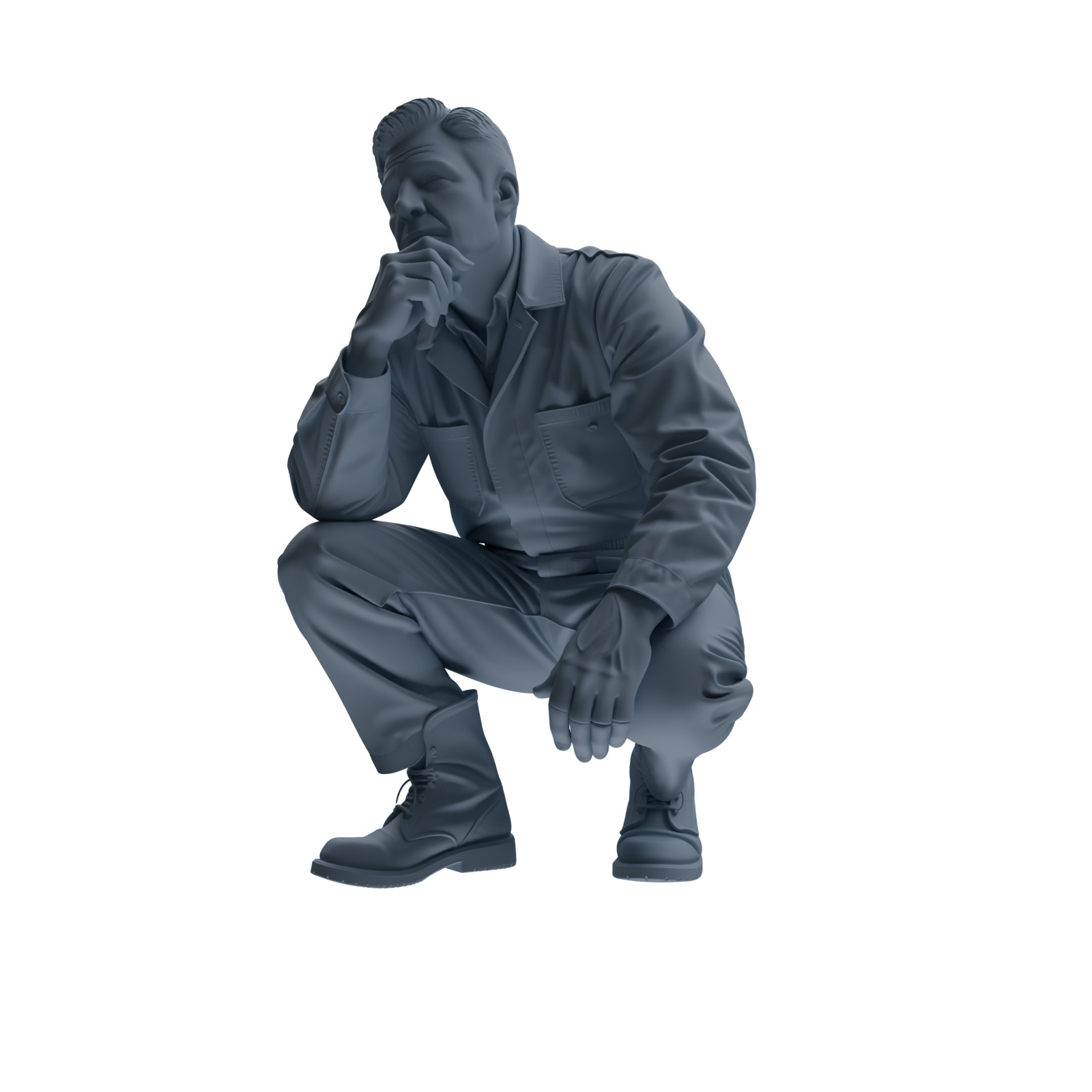 MRY-SFW 1/64/87 Farm Worker Man Multi-pose Modern HO N Scale Miniatures Diorama
