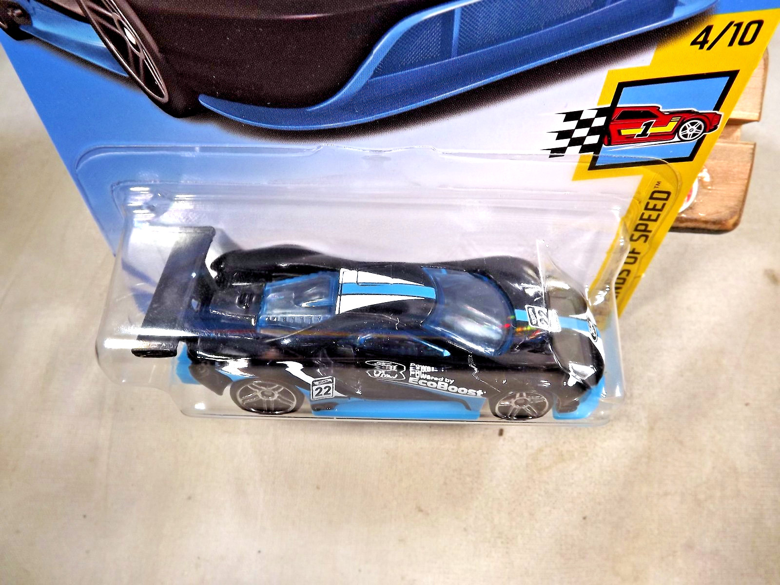2018 Hot Wheels Kroger Exclusive Legends of Speed 4/10 2016 FORD GT RACE Black