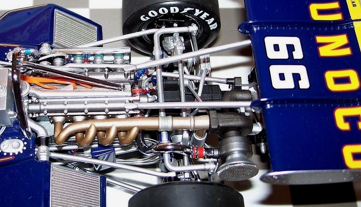 Race Car Indy Racing Formula 1 18Racer Grand Prix24Custom Built Metal12Model