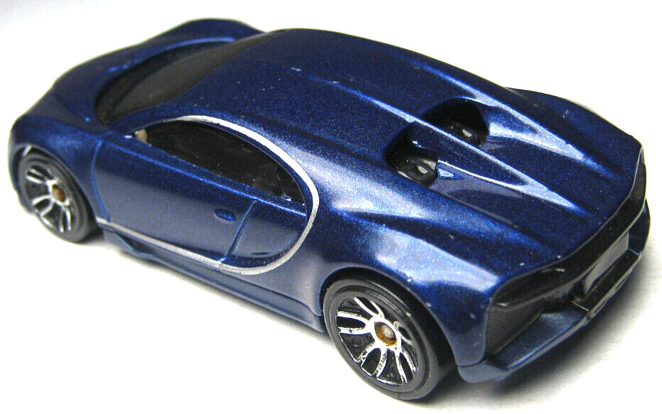 2018 HOT WHEELS 2016 BUGATTI CHIRON BLUE 1:64 DIECAST 2 3/4″ CAR – NICE