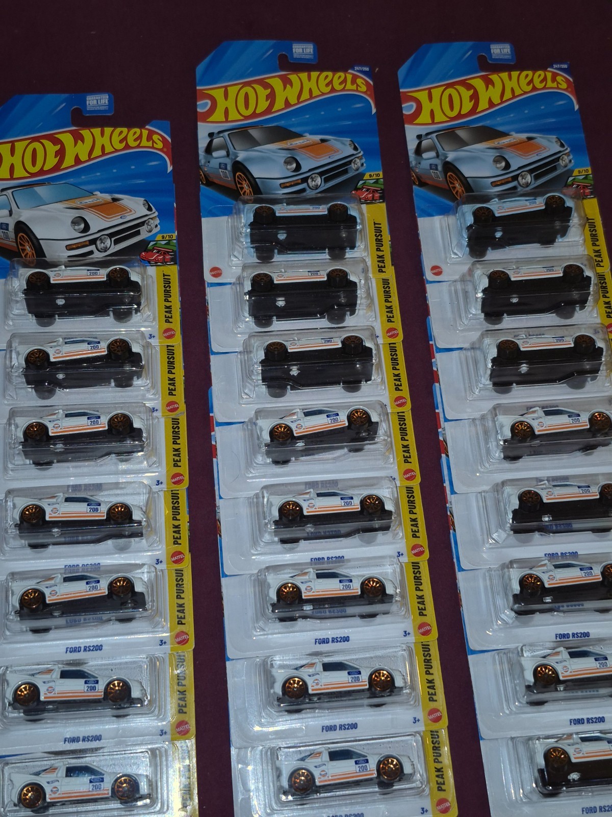 HOT WHEELS B CASE Dollar General Excusive Ford Pursuit -LOT OF 30
