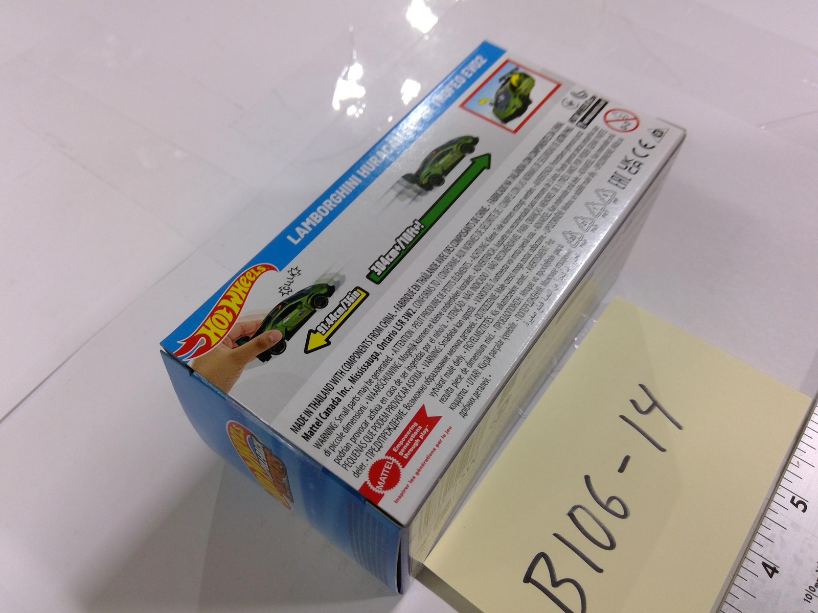 Hot Wheels Lamborghini Huracan Super Trofeo EVO2 Car 3+ Street Power Green New