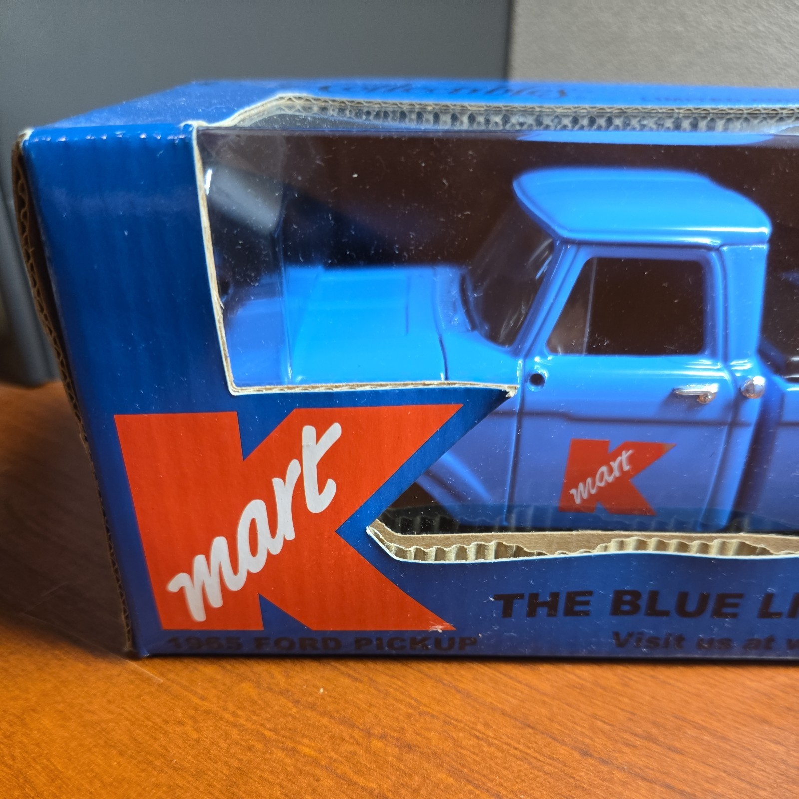 Ertl Collectibles 2001 Kmart “Blue Light is Back” 1965 Ford Pickup – New in Box