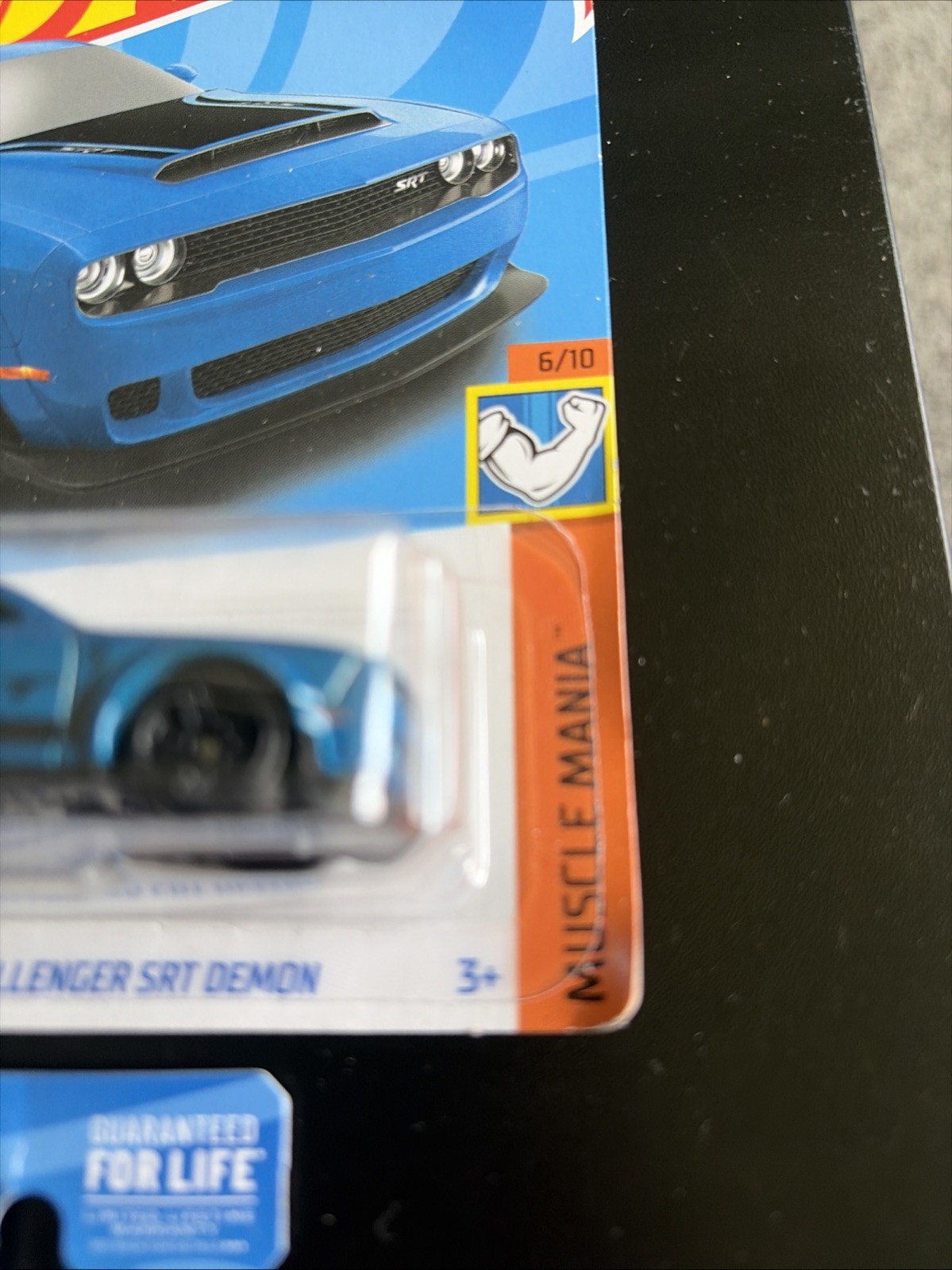 Hot Wheels Dodge Challenger SRT Blue Black 1:64 Muscle Mania Diecast Car Lot 6