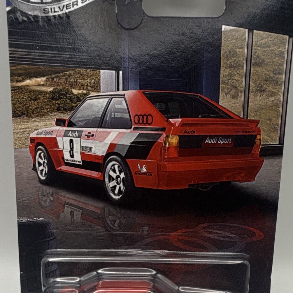 Hot Wheels Silver Series ’84 Audi Sport Quattro Red Diecast 1:64 Unopened