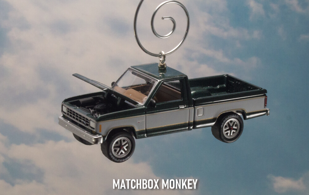 1983 Ford Ranger XL Pickup Truck Custom Christmas Tree Ornament 4X4 RARE Adorno