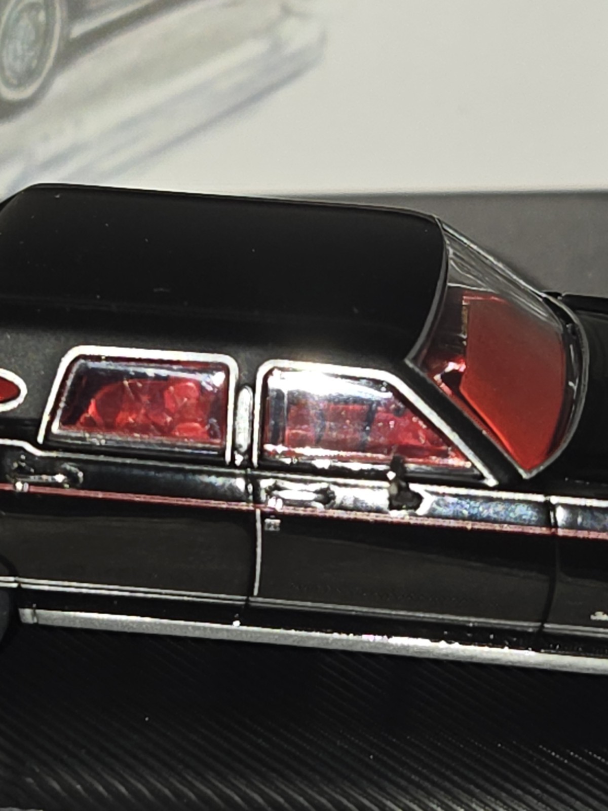 Sun Star & Turning Crush 1:64 1979 LINCOLN CONTINENTAL Town Car Black Diecast