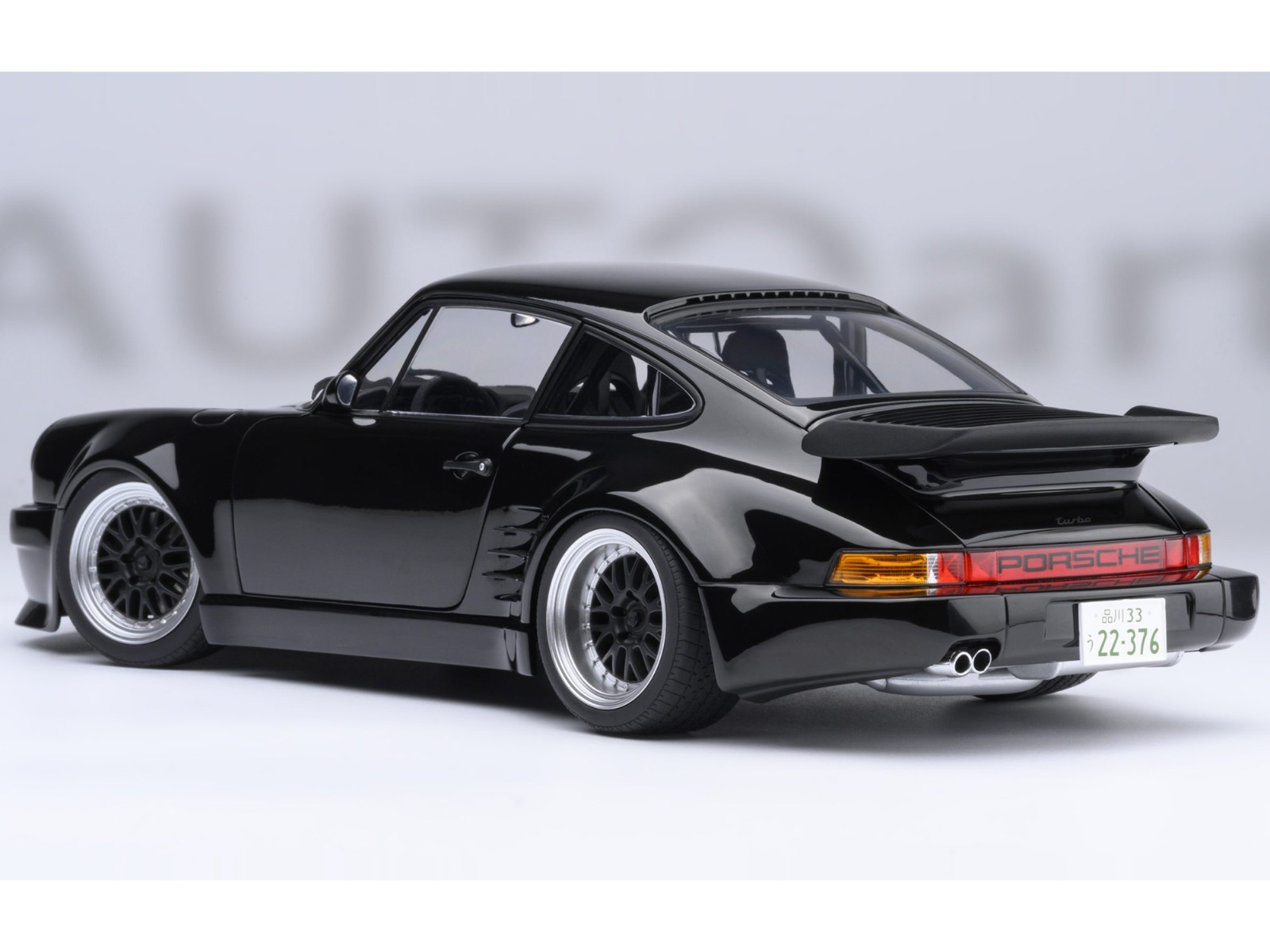 PORSCHE 911 (930) TURBO “BLACKBIRD – WANGAN MIDNIGHT #1” 1/18 BY AUTOART 78158