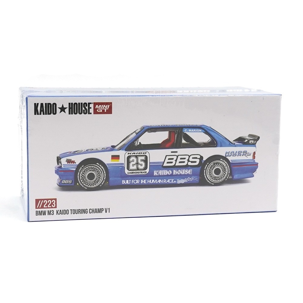 Kaido House x Mini GT 1:64 BMW M3 Kaido Touring Champ V1 BBS KHMG223