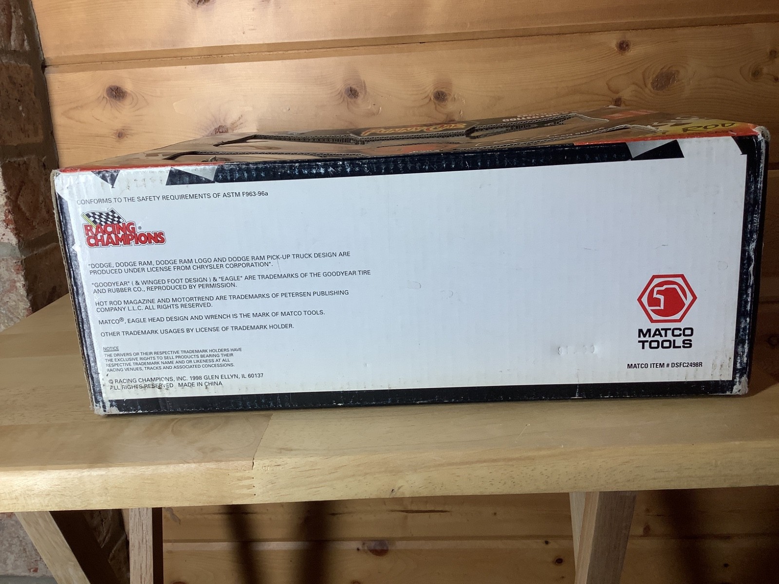 New old stock 1:24 two car set Matco Tools 1998 super nationals # DSFC2498R