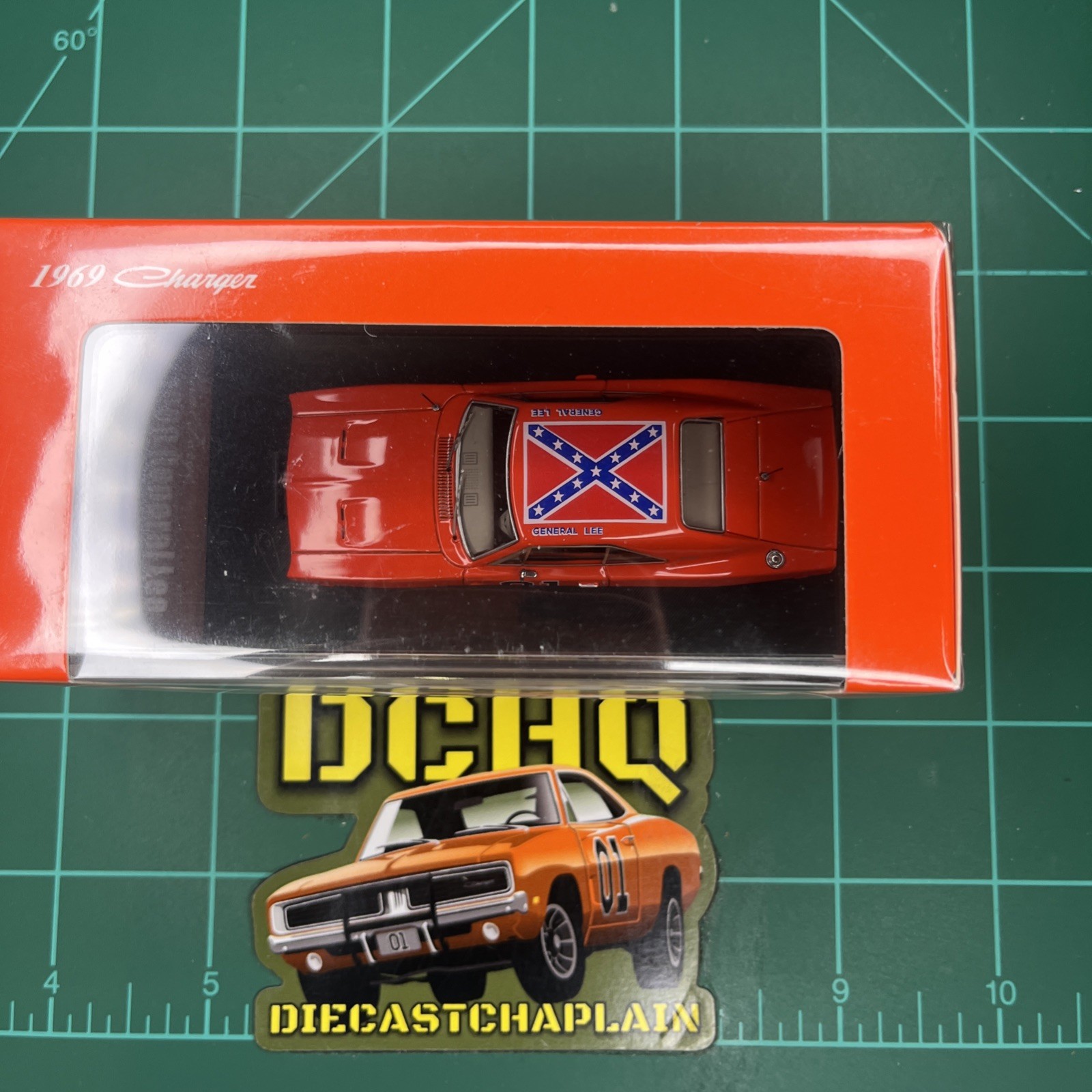 2026 Mini Forge 🔥 GENERAL LEE LIMITED EDITION 🔥 1969 Dodge Charger W/ Acrylic