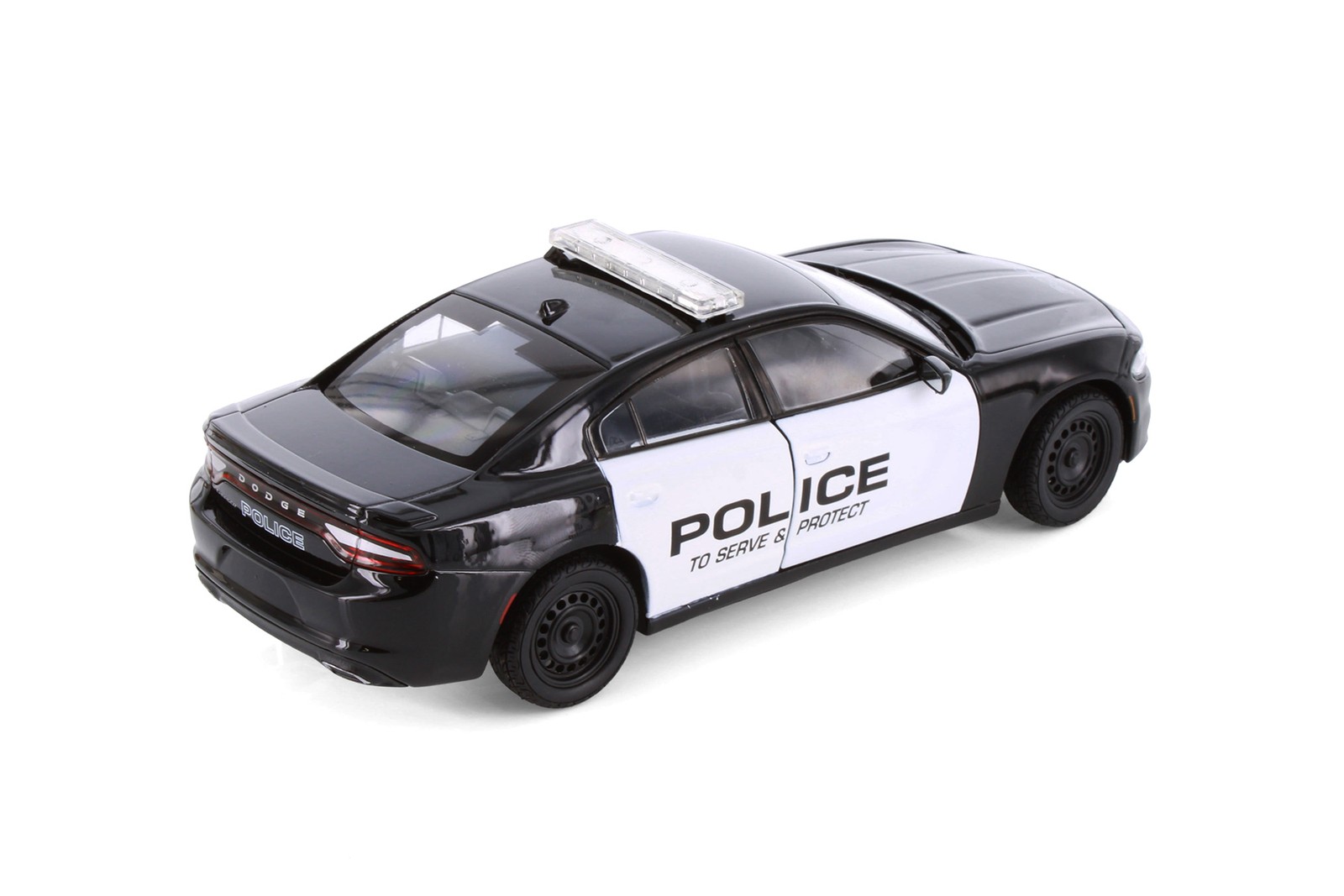 BOX OF 4 2016 DODGE CHARGER PURSUIT POLICE 1/24 DIECAST CAR SHOWCASTS 24079P/4D