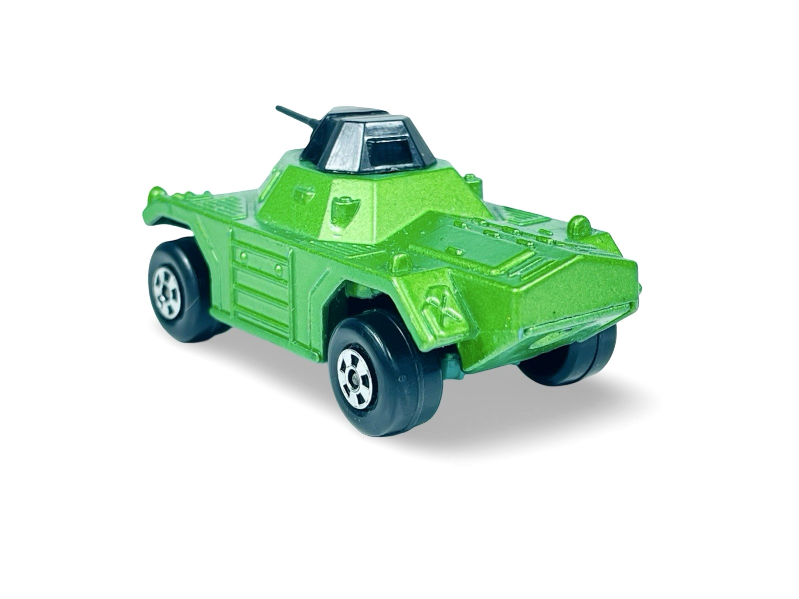 Matchbox Lesney Superfast MB73 Rola-matics Metallic Green Weasel w/I Box