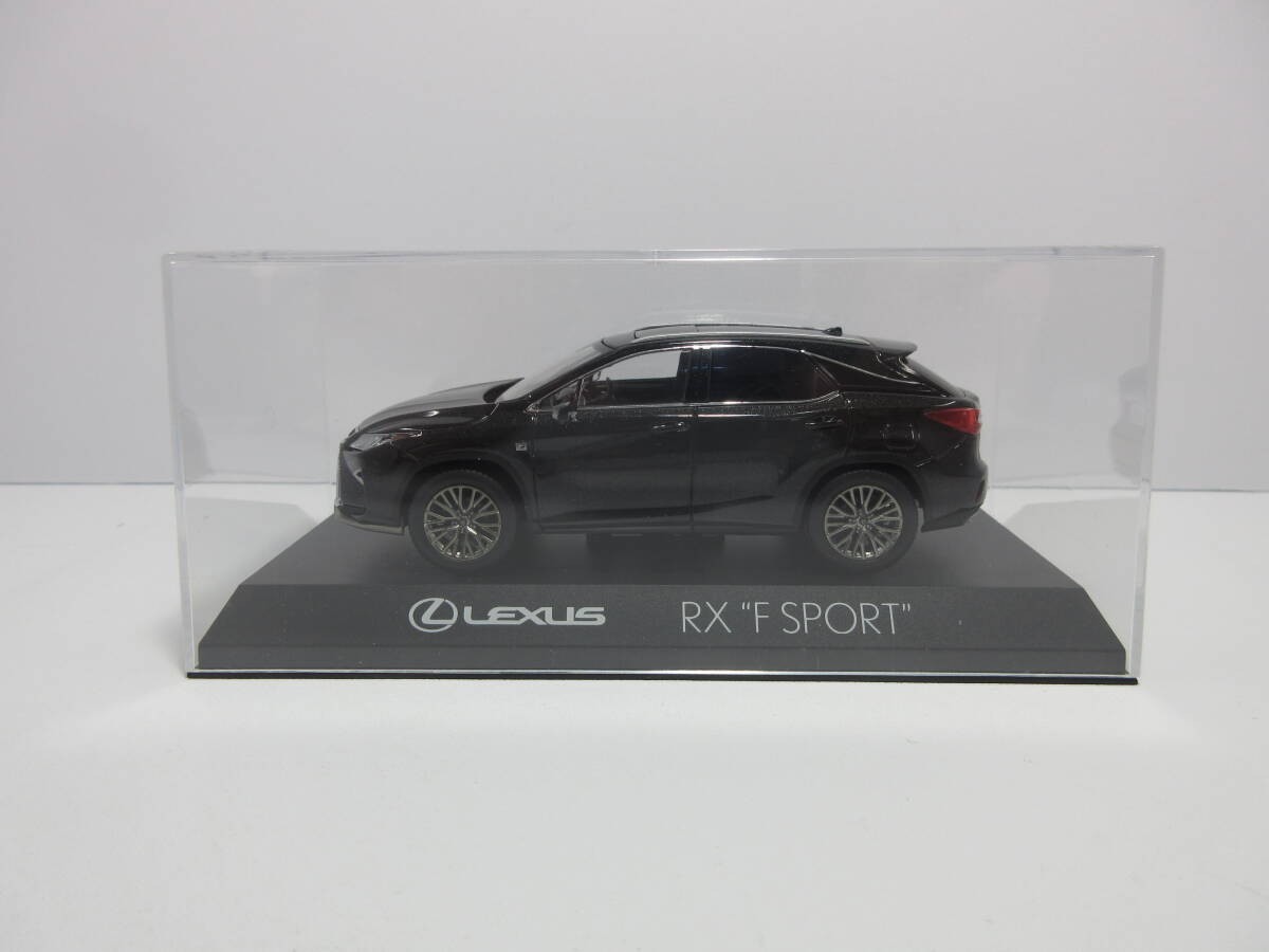 Mini car 1/43 Lexus RX F Sport LEXUS RX200t F SPORT graphite black glass flake