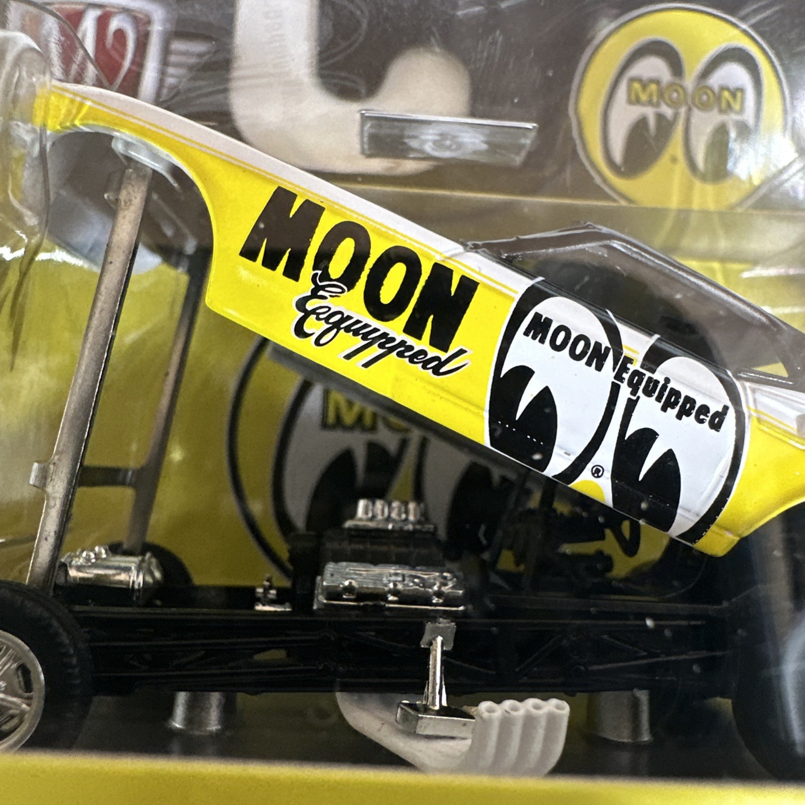 1969 Ford Mustang Funny Car MOON EYES M2 Machines S149 25-120 New in Package