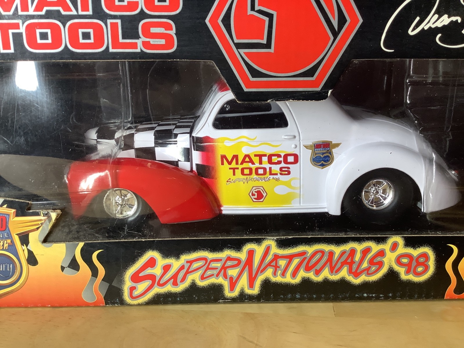New old stock 1:24 two car set Matco Tools 1998 super nationals # DSFC2498R