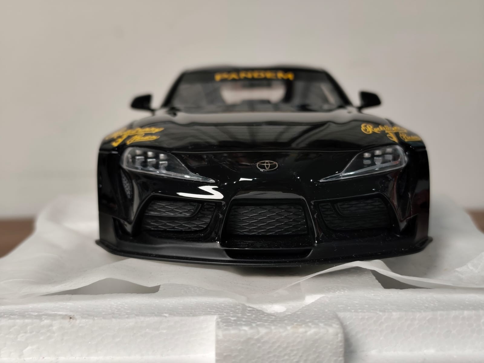 Top Speed Toyota Supra GR Pandem V1.0 1:18 Black Edition