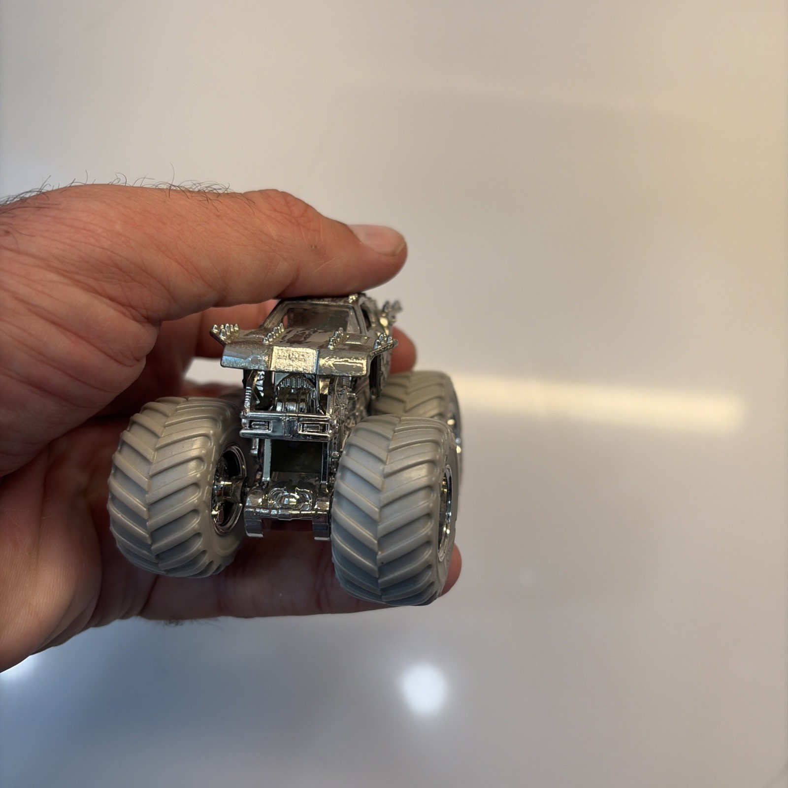 Hot Wheels Monster Jam 1:64 25th Anniversary Silver, Select Your Truck rare