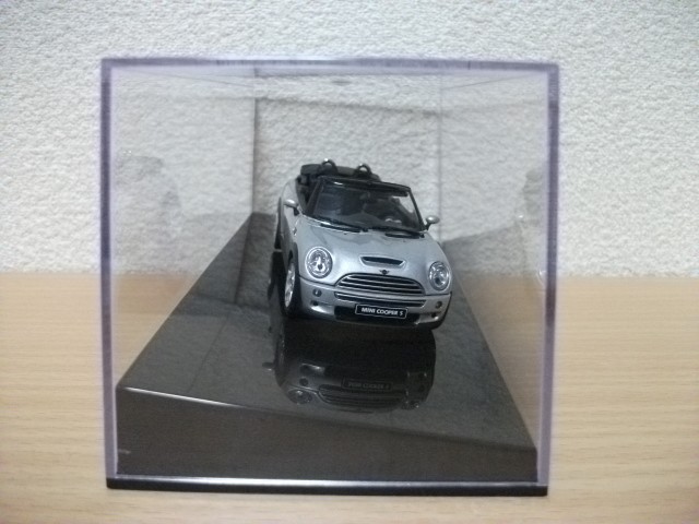 ◇[Special Price] [Shipping] AUTOart 1/43 MINI COOPER S CABRIOLET SILVER◇