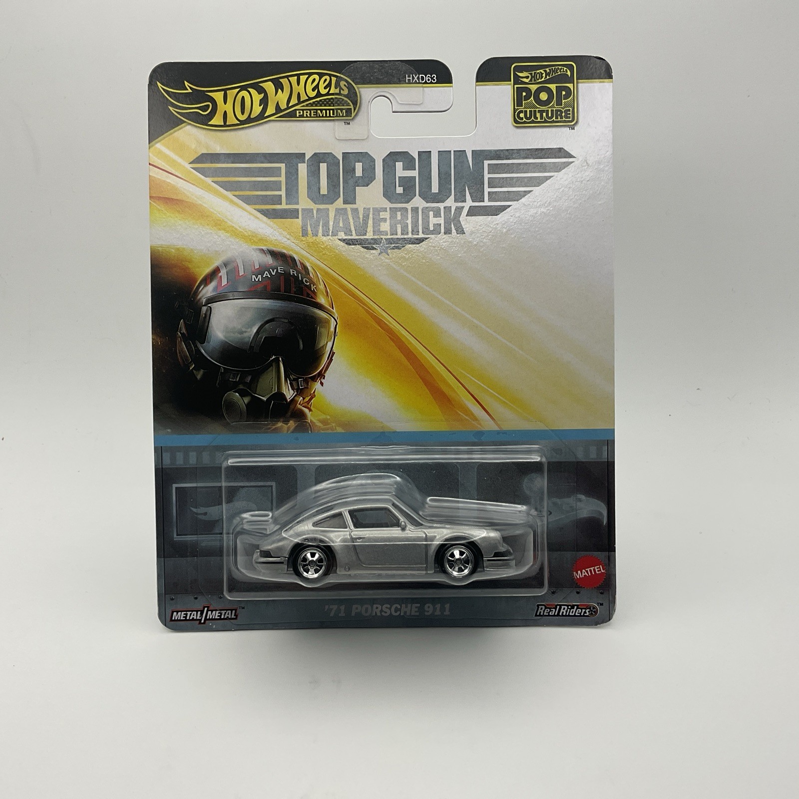 🔥 Hot Wheels Premium Pop Culture ‘71 Porsche 911 – Top Gun Maverick